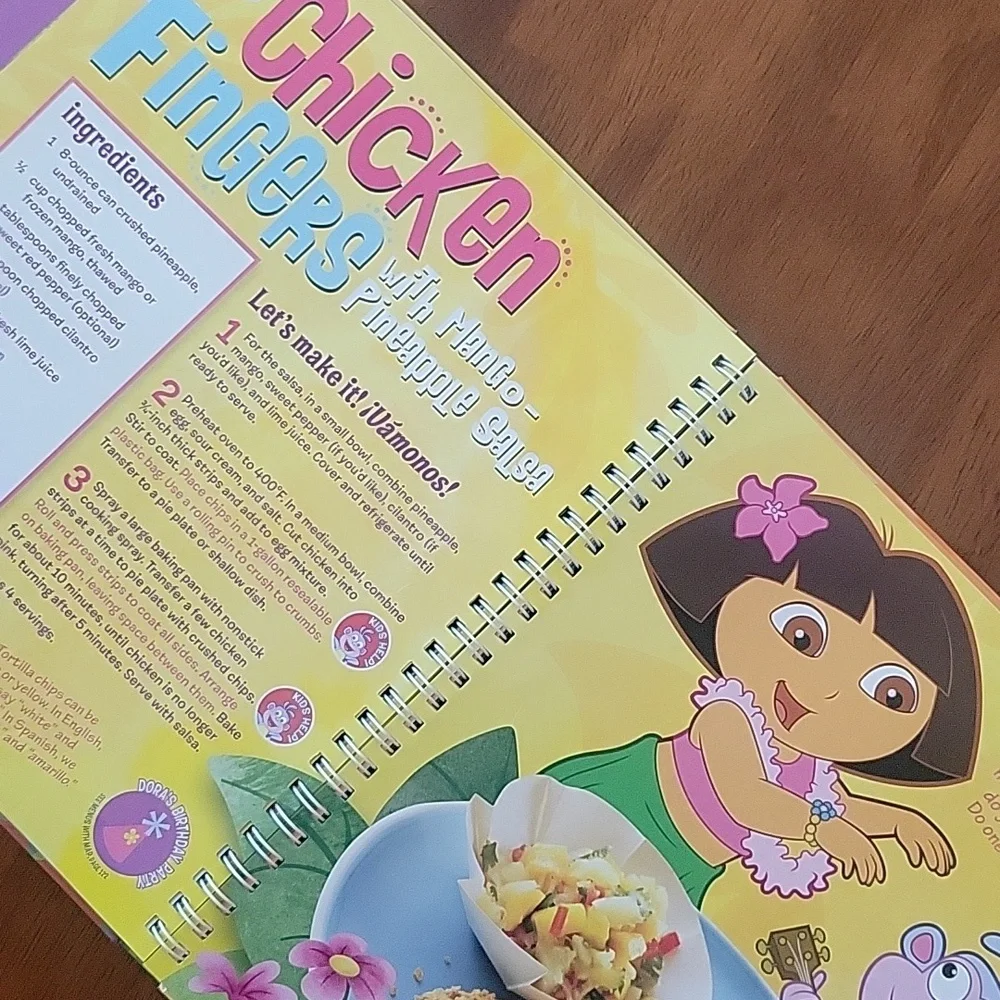 ● Dora & Diego Let's Cook Cookbook
